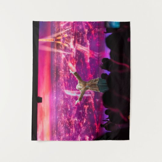 Stehender Applaus Wandteppich (Vorderseite)