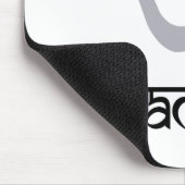 Stehender Bogen, der Pose Bikram Yoga-Geschenk Mousepad (Ecke)