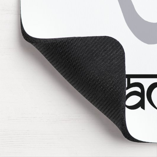 Stehender Bogen, der Pose Bikram Yoga-Geschenk Mousepad (Ecke)