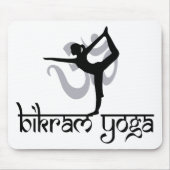 Stehender Bogen, der Pose Bikram Yoga-Geschenk Mousepad (Vorne)