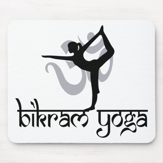 Stehender Bogen, der Pose Bikram Yoga-Geschenk Mousepad (Vorne)