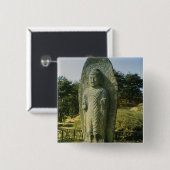 Stehender Buddha an Ch'olch'on-Ni, Naju, 10. centu Button (Vorne & Hinten)