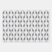 Stehender Circus Elephant Multi Color Geschenkpapier Set (Vorderseite 3)