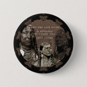 Stehender Felsen Button