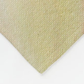 Stehender Fluss Otter Malerei Fleecedecke (Ecke)