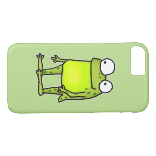 Stehender Frosch Case-Mate iPhone Hülle (Rückseite (Horizontal))