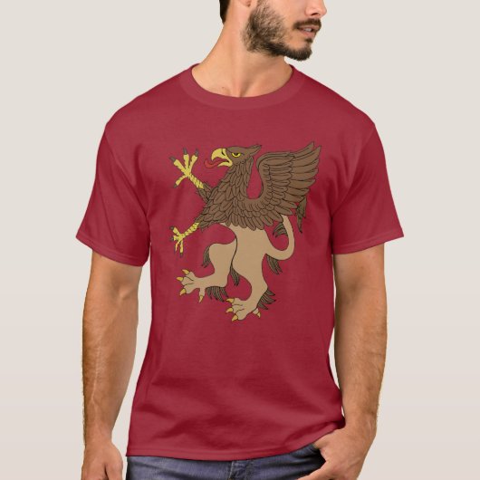 Stehender Greif T-Shirt (Vorderseite)
