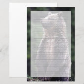 Stehender Grizzly-Bär Briefpapier (Vorne/Hinten)