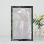 Stehender Grizzly-Bär Briefpapier (Stehend Vorderseite)