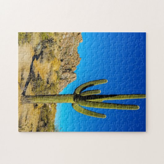 Stehender Kaktus Puzzle (Horizontal)