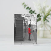 Stehender Schutz des Schutzes der Königin an Postkarte (Stehend Vorderseite)