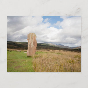 Stehender Stein Machrie Moor Postkarte