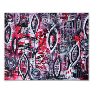 "Stehender stolzer" Acrylkunst-Druck Fotodruck