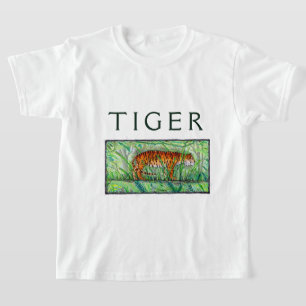 Stehender Tiger T-Shirt