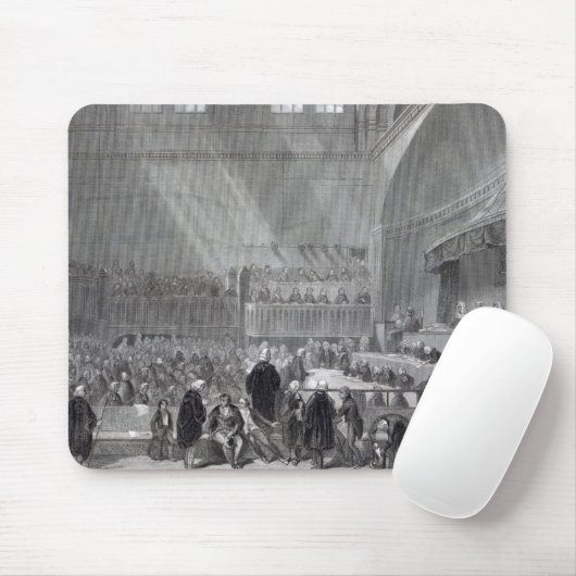 Stehender Versuch Daniels O'Connell im Jahre 1844 Mousepad (Mit Mouse)