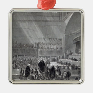 Stehender Versuch Daniels O'Connell im Jahre 1844 Ornament Aus Metall