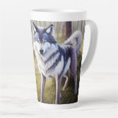 Stehender Wolf Milchtasse (Rechte Ecke)