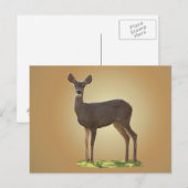 STEHENDES DEIN POSTKARTE (Vorne/Hinten)
