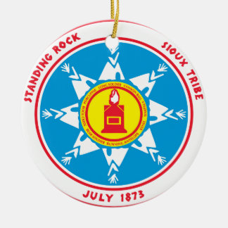 Stehendes Felsenstammlogo Keramikornament