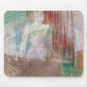 Stehendes hinteres Frau Henrides Toulouse-Lautrec Mousepad