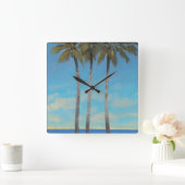 Stehendes hohes II Quadratische Wanduhr (Zuhause)