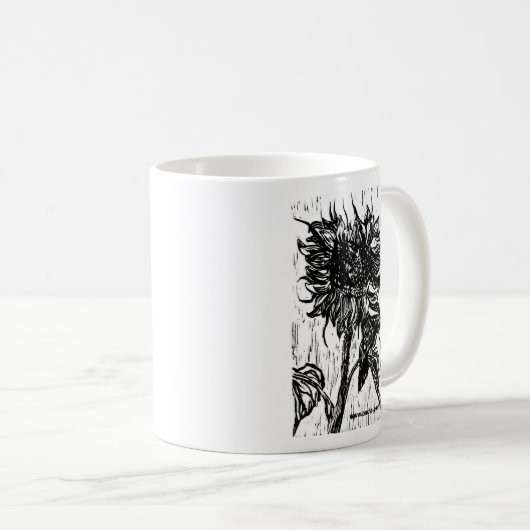 Stehendes hohes kaffeetasse (VorderseiteRechts)