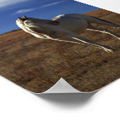 Stehendes Pferd Poster (Ecke)