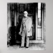 Stehendes Portrait von General Robert E. Lee Poster (Vorne)