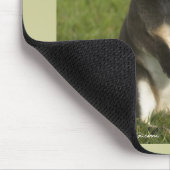 Stehendes Rex Kaninchen Mousepad (Ecke)