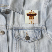 Stehendes Salz, Felsenkristall mit silberner Button (Beispiel)