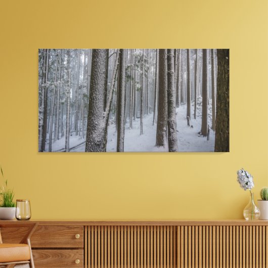 Stehendes Tal #2 Leinwanddruck (Insitu (Wohnzimmer))