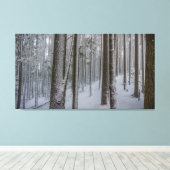 Stehendes Tal #2 Leinwanddruck (Insitu (Holzboden))