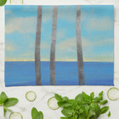 Stehendes Tal II Geschirrtuch (Gefaltet)