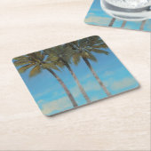 Stehendes Tal II Rechteckiger Pappuntersetzer (angewinkelt)