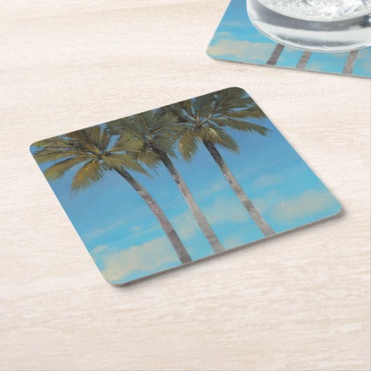 Stehendes Tal II Rechteckiger Pappuntersetzer (angewinkelt)