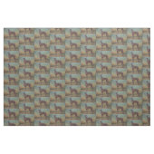 Stehendes Windhund-Hundekunst-Gewebe Stoff (Fat Quarter (45,7 x 55,9 cm))