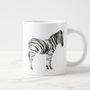 Stehendes Zebra Jumbo-Tasse