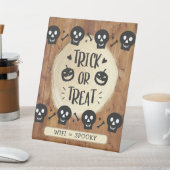 Stehendes Zeichen für das WIFI-Kennwort testen ode Sockelschild (In SItu)