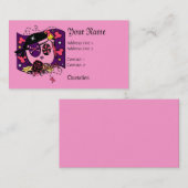 Stehlen im Rosa Visitenkarte (Vorne/Hinten)
