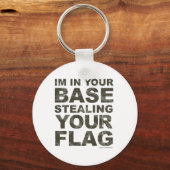 Stehlen Sie Ihre Flagge - FPS, Spiel, Gamer, Video Schlüsselanhänger (Vorderseite)
