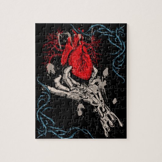 Stehlen Sie Ihre Herz-Hand Puzzle (Vertikal)