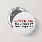 Stehlen Sie nicht Button (Vorne & Hinten)