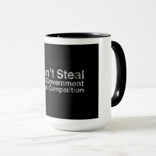 Stehlen Sie nicht Tasse (VorderseiteRechts)