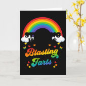 Stehlen von Herzen und Furzen lustiger Valentinsta Karte (Gelbe Blume)