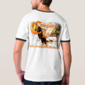 Stehlen von schwachen Spenden an RICH BAILOUTS T-Shirt (Schwarz voll)