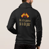 Steht für Frieden Spanien Hoodie (Rückseite)