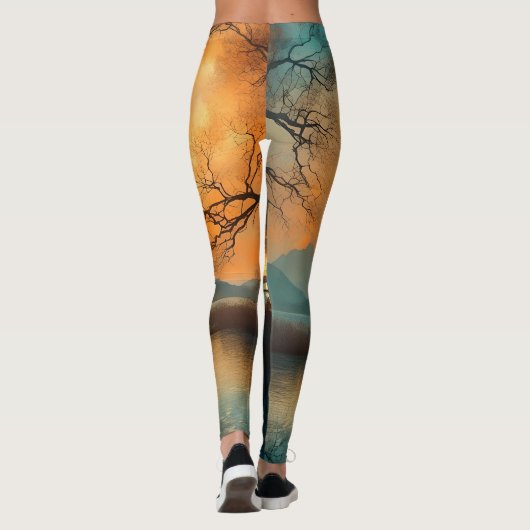 Steht immer für immer bei Ihnen Leggings (Rückseite)