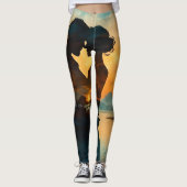 Steht immer für immer bei Ihnen Leggings (Vorderseite)