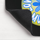 Steht mit der Ukraine Liebe über Wut Musik 3 Mousepad (Ecke)