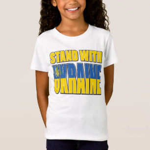 Steht mit der Ukraine T-Shirt